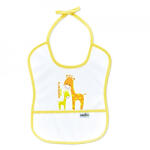 BabyJem Baveta impermebila pentru copii BabyJem Small (Culoare: Galben) - drool Bavata