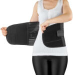 BabyJem Centura abdominala post-natala reglabila BabyJem Postpartum (Culoare: Negru, Marime: L-XL)