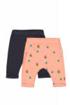 Tongs baby Set de 2 perechi de pantaloni Albinute pentru bebelusi, Tongs baby (Culoare: Portocaliu, Marime: 12-18 Luni)