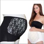 BabyJem Chiloti pentru gravide cu dantela, BabyJem (Marime: XL, Culoare: Crem)