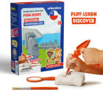 Arkerobox - Set arheologic educational si puzzle 3D, Moai Heads