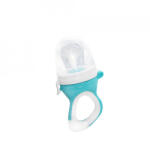 BabyJem Dispozitiv de hranire din silicon BabyJem Fruits and Vegetables (Culoare: Bleu)
