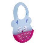 BabyJem Baveta BabyJem din silicon Soft Baby Bib (Culoare: Bleu) Bavata