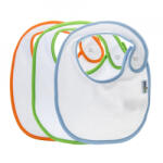 BabyJem Set 3 bavete BabyJem, cu capse, din bumbac (Pentru: Baieti) Bavata