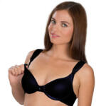 BabyJem Sutien pentru alaptat cu dantela BabyJem (Culoare: Negru, Marime: 80)