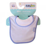BabyJem Baveta captusita din bumbac BabyJem (Culoare: Bleu) - drool Bavata