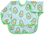 BabyJem Sort cu maneci pentru activitati BLW, BabyJem, 33x74 cm (Model: Balon) - drool Bavata