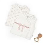 BabyCosy Set 2 vestute pentru bebelusi, powder, BabyCosy Organic Wear (Marime: 18-24 Luni)