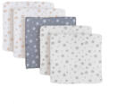 BabyCosy Set 5 prosopele, bumbac organic 100%, 24x24 cm, BabyCosy