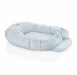 BabyJem BabyNest/ Saltea reductor 5 in 1 BabyJem Cushion (Culoare: Bleu)