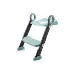 BabyJem Reductor toaleta pliabil cu scara, BabyJem (Culoare: Bleu)