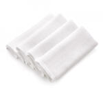 BabyJem Set 4 prosopele din muselina 25x29 cm BabyJem (Model: White)