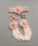 drool Set 4 piese - sosete cu accesorii Drool (Model: A)