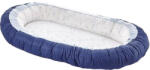 BabyJem Babynest cu 2 fete BabyJem Luxury Between Parents (Culoare: Bleu)