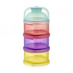 BabyJem Recipient lapte praf BabyJem cu 3 compartimente (Culoare: Multicolor)