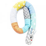 BabyJem Protectie laterala multifunctionala BabyJem Caterpilar (Culoare: Bleu)
