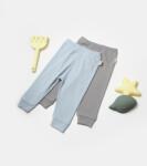 BabyCosy Set 2 pantaloni Bamboo, bleu, BabyCosy, 50%bumbac+50% bambus (Marime: 3-6 Luni)