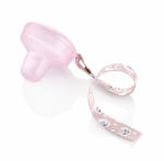 BabyJem Cutiuta pentru suzeta cu lantisor BabyJem (Culoare: Roz)