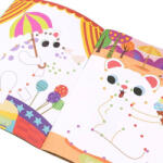 drool Carticele dot-to-do cu numere sau litere Drool (Model: cu litere)