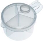 BabyJem Recipient pentru lapte praf cu 3 compartimente BabyJem (Culoare: Alb)