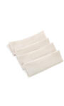 BabyJem Set 4 prosopele din muselina, BabyJem, 25x25 cm (Culoare: Ecru)