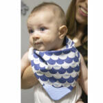 BabyJem Baveta BabyJem tip bandana cu jucarie dentitie (Culoare: Crem) Bavata