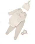 BabyCosy Set 3 piese nou nascut, Lamb, BabyCosy, 100%bumbac organic (Marime: 0-3 Luni)