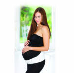 BabyJem Centura abdominala pentru sustinere prenatala BabyJem Pregnancy (Marime: L, Culoare: Alb)