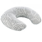 BabyJem Perna pentru alaptat 2 in 1 Nursing Pillow, BabyJem (Culoare: Gri)