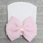 drool Caciulita subtire de nou-nascut cu funda Drool (Culoare: Roz/Alb)