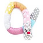 BabyJem Protectie laterala multifunctionala BabyJem Caterpilar (Culoare: Roz)