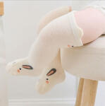 drool Sosete lungi cu animalute Drool (Culoare: Alb, Varsta: 2-4 ani)