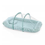 BabyJem Saltea reductor/ BabyNest BabyJem cu pernuta si plasa insecte Sleep Safe (Culoare: Verde)