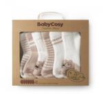 BabyCosy Set 6 perechi ciorapi nou-născut, maro, BabyCosy (Marime: 6-12 Luni)