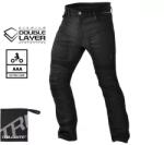 Trilobite Blugi Moto Scurți TRILOBITE 25607 PARADO DOUBLELAYER AAA · Negru