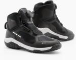 Revit Ghete Moto din Piele & Textil REVIT Breccia GTX · Negru / Alb
