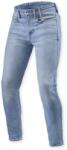 Revit Blugi Moto din Denim Cordura REVIT Piston 3 Skinny Fit L32 · Albastru deschis