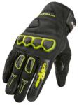 Speed Up Mănuși Moto din Piele & Textil SPEED UP ATON · Negru / Verde-Fluo