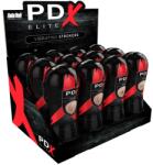 PDX Elite Masturbator Vibrant PEE cu Glonț Vibrator- Display 12 Bucăți