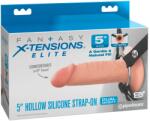 Fantasy X-Tensions Elite Strap-on gol din silicon cu ham reglabil 16, 5 cm - 14.0 , 3, 8 cm