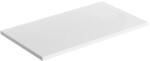 Omnires Cadita de dus compozit Omnires AquaRock M+ dreptunghiulara alb mat 80x140 cm (AQUAROCK80-140BM) - sanoterm