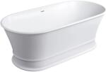 Omnires Cada freestanding compozit Omnires Classica M+ finisaj alb mat 170x84 cm (CLASSICA170WWZPBM) - sanoterm