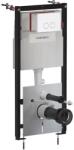 Omnires Set rezervor WC cu cadru Omnires StrongFrame si clapeta Minimal alb mat (STFWC1M-RWM) - sanoterm