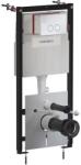 Omnires Set rezervor WC cu cadru Omnires StrongFrame cu spalare ECO si clapeta Minimal crom lucios (STFWCECO1M-RCR) - sanoterm