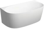 Omnires Cada freestanding compozit Omnires Valencia M+ BTW finisaj alb lucios 148x77 cm (VALENCIA148SWPBP) - sanoterm