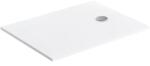 Omnires Cadita de dus compozit Omnires AquaPure M+ dreptunghiulara alb mat 80x120 cm (AQUAPURE80-120BM) - sanoterm