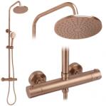 Rea Coloana de dus cu termostat Rea Parot Light cupru periat (REA-P9672)