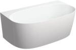 Omnires Cada freestanding compozit Omnires Valencia M+ BTW finisaj alb lucios 148x86 cm (VALENCIA148WPBP) - sanoterm