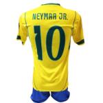  Brasil Neymar replica echipament galben-alb 164 (JJS138) - sportechipe