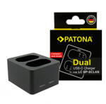 Patona Încărcător dual PATONA pentru Leica Q3 Q4 BP-SCL4 și BP-SCL6 incl. cablu USB-C Seria Standard PATONA (PT-1738)